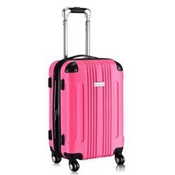GLOBALWAY Expandable 20" Luggage Travel Bag Suitcase