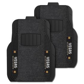 NHL - Vegas Golden Knights 2-pc Deluxe Car Mat Set 21"x27"