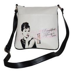 White Licensed Breakfast at Tiffany Messenger Bag