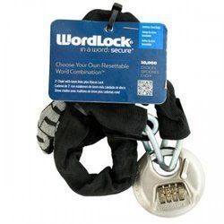 Wordlock Shielded Stainless Steel Discus Bike Lock (pack of 2)