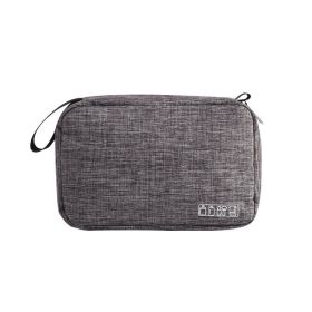 Lanola Toiletry Bag for Men & Women Hanging Hygiene Bag for Travel Water Resistant Dopp Kit with Divider and Handle for Cosmetics Brushes Tools S