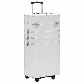 Make-up Trolley Aluminum Silver