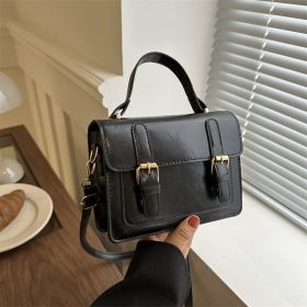 Crossbody Bag High-grade Shoulder Handbag (Color: Black)