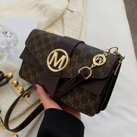 Stylish Shoulder Bag For Women, Simple PU Leather Flap Crossbody Bag, Fashionable Purse & Handbags (Color: Black)