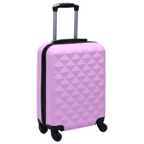 Hardcase Trolley Pink ABS (Color: Pink)