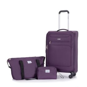 3-Piece Set (18/Travelbag/toiletry bag) (Color: as picture)