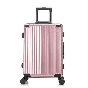 20 Inch PC Carry On Luggage Spinner Wheel Hardside Lightweight Luggage (Color: as picture)