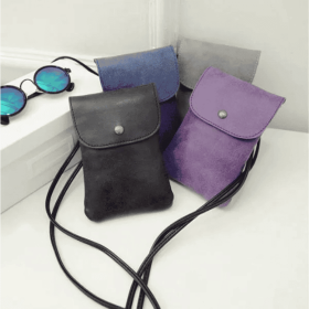 OLD WORLDLY CHARM Crossbody Bags In Matt Dusty Finish (Color: Grey)