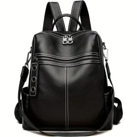 Purse For Women Fashion Faux Leather Convertible Shoulder Handbag Travel Bag Satchel Rucksack Ladies Bag (Option: Style6)